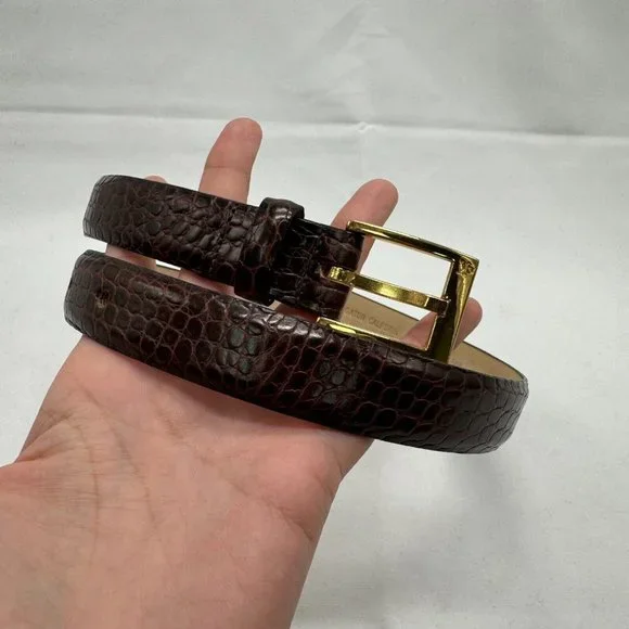 Calvin klein belt gold 2025